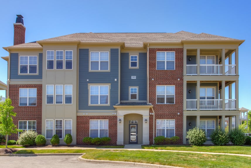 Apartment building in Bloomington